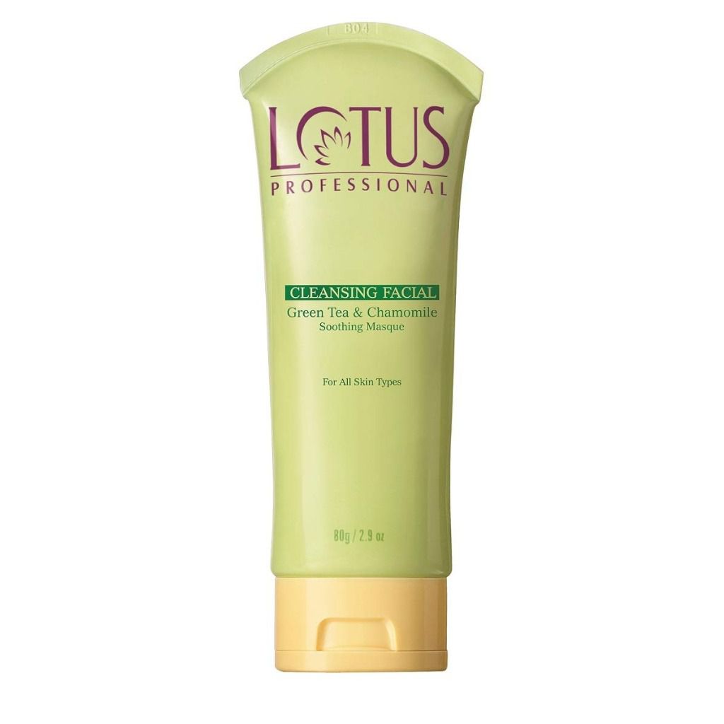 Lotus Professional Cleansing Facial Green Tea and Chamomile Soothing Masque