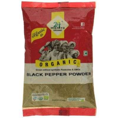 24 Mantra Organic Black Pepper Powder