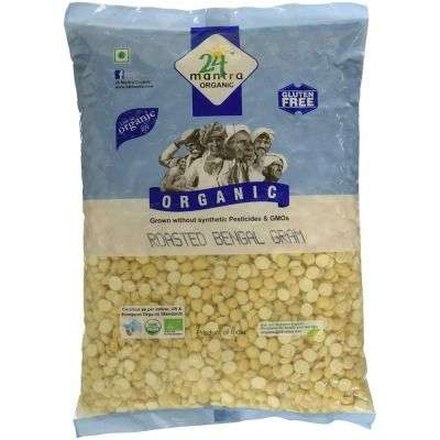 24 Mantra Organic Roasted Bengalgram Dal