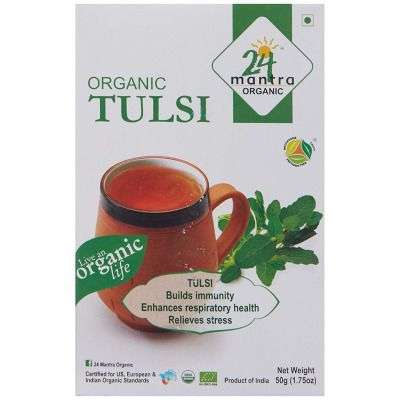 24 Mantra Organic Tulsi Tea
