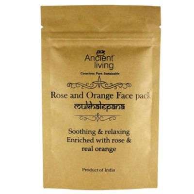Ancient Living Rose & Orange face pack