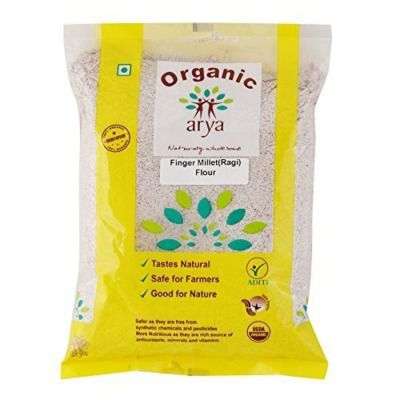Buy Arya Farm Organic Finger(Ragi) Millet Flour
