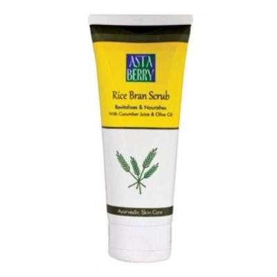 Asta Berry Rice Bran Scrub