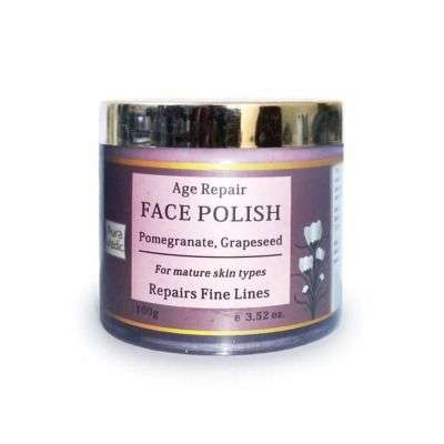 Auravedic Age Repair Face Polish with Pomegranate Grapeseed
