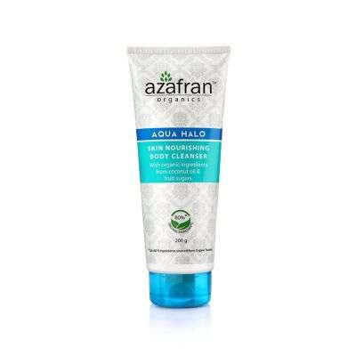 Azafran Organics Aqua Halo Skin Nourishing Body Cleanser