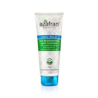 Azafran Organics Aqua Halo Skin Rejuvenating Body Cleanser