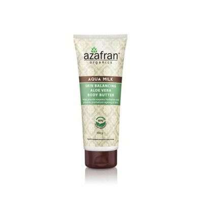 Azafran Organics Aqua Milk Skin Balancing Aloe Vera Body Butter