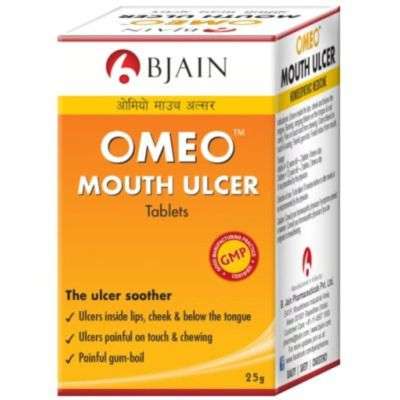 B Jain Omeo Mouth Ulcer Tablets