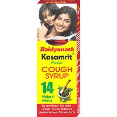 Buy Baidyanath Kasamrit Herbal Cough Syrup