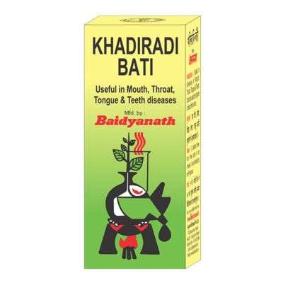 Baidyanath Khadiradi Bati