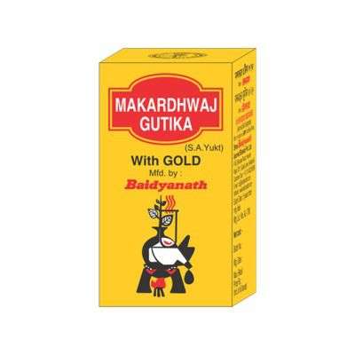 Baidyanath Makardhwaj Gutika ( Swarna Amber Yukt )