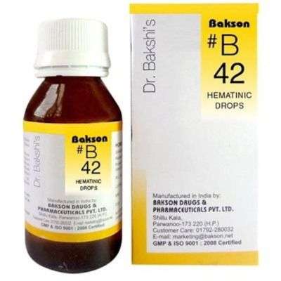 Bakson's B42 Hematinic Drops