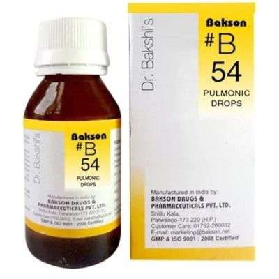 Bakson's B54 Pulmonic Drops