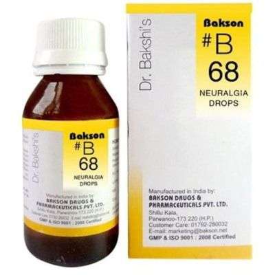 Bakson's B68 Neuralgia Drops
