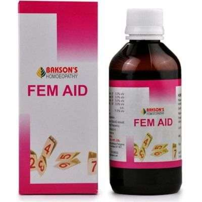 Bakson's Fem Aid Syrup