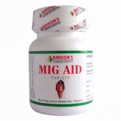 Baksons Mig Aid Tablets 