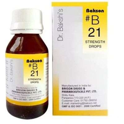 Bakson's B21 Strength Drops