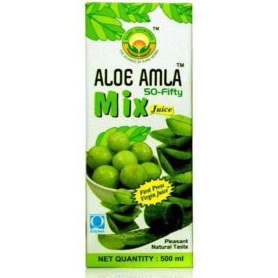 Buy Basic Ayurveda Aloe Amla 50:50 Juice