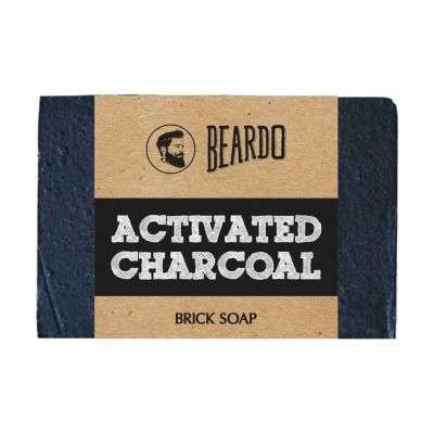 Buy Beardo Activated Charcoal Brick Soap
