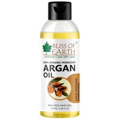 Bliss of Earth 100% Organic Moroccan Argan Oil