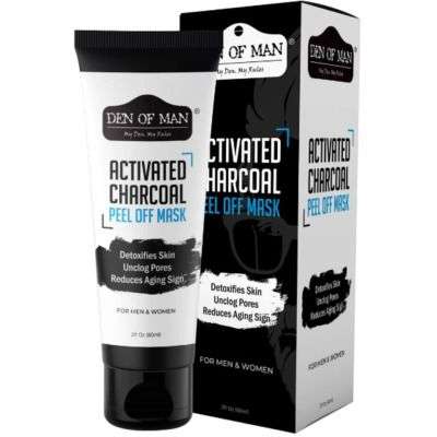Bliss of Earth Den of Man Activated Charcoal Peel off Mask