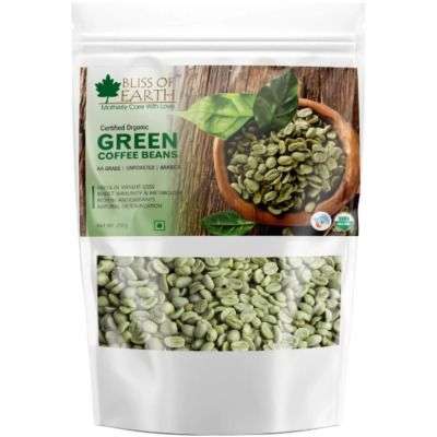 Bliss of Earth Green Coffee Beans Arabica