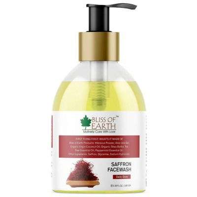 Bliss of Earth Kashmir Saffron Face Wash