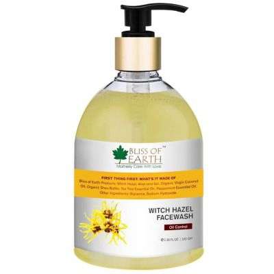 Bliss of Earth Witch Hazel Face Wash