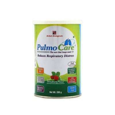 British Biologicals Pulmo Care - Strawberry Flavour