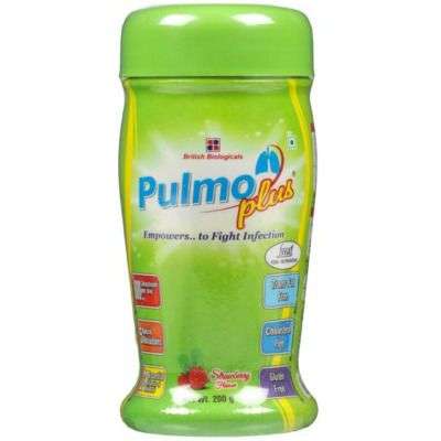 British Biologicals Pulmo Plus - Strawberry Flavour