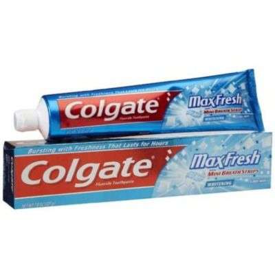 Colgate Maxfresh Blue Peppermint Ice Toothpaste