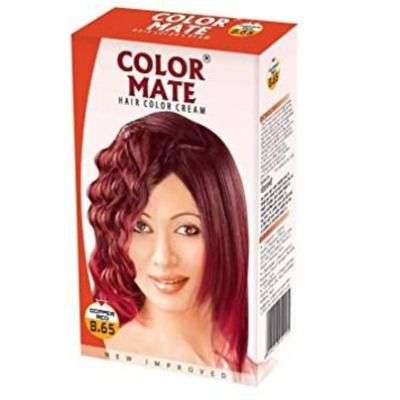 Color Mate Hair Color Cream Copper Red - 8.65