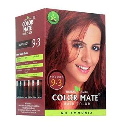 Color Mate Hair Color Powder - Burgundy 9.3