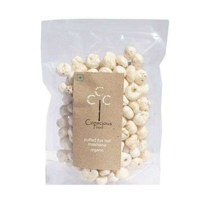 Conscious Food Puffed Fox Nut (Makhana)