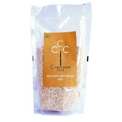 Buy Conscious Food Sprouted Split Wheat (Dalia)