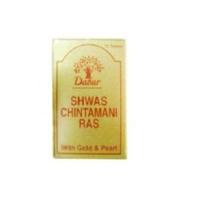 Dabur Shwas Chintamani Ras with Gold Tabs