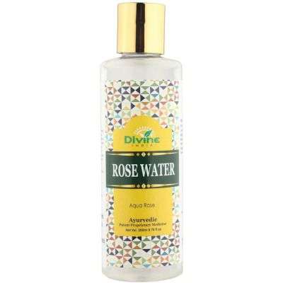 Divine India Rose Water - Herbal Skin Toner and Natural Cleanser