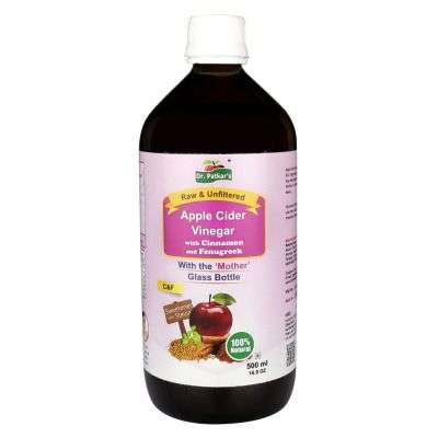 Buy Dr Patkars Apple Cider Vinegar with Cinnamon and Fenugreek