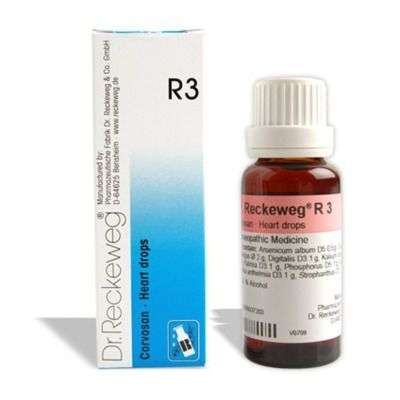 Dr. Reckeweg R3 Heart Drops - Blockage and Valvular