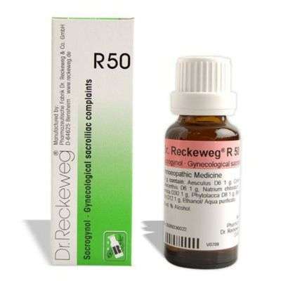 Dr. Reckeweg R50 Gynae Sacroiliac Complaints Drops