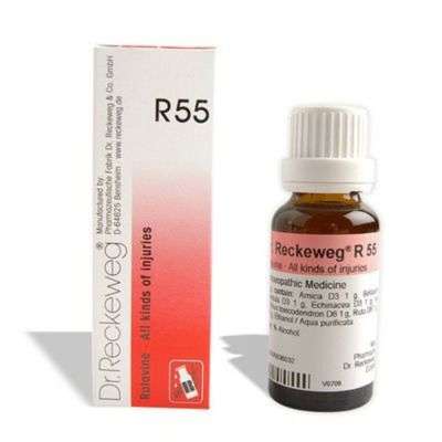 Dr. Reckeweg R55 Injuries, Healing Drops