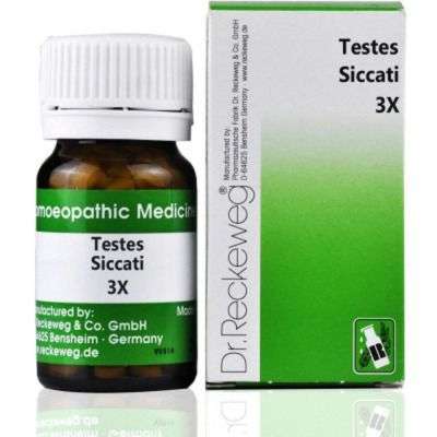 Dr. Reckeweg Testes Siccati 3x