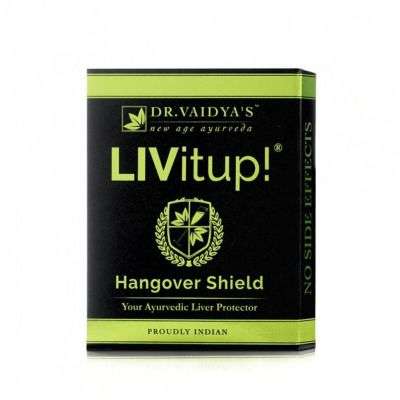 Dr. Vaidyas LIVitup - Ayurvedic Liver and Hangover Medicine
