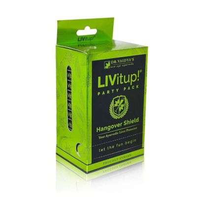 Dr. Vaidyas Livitup Party Pack - Ayurvedic Hangover Pills