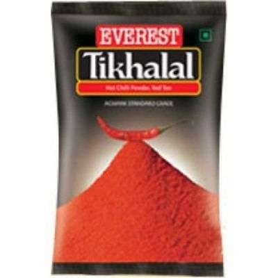 Everest Tikhalal Hot Chilli Powder, Red Too
