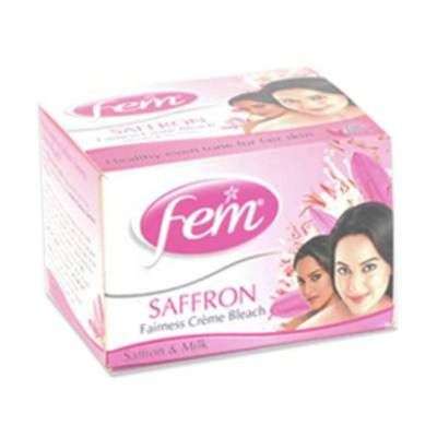 Fem Saffron Fairness Cream Bleach Saffron and Milk