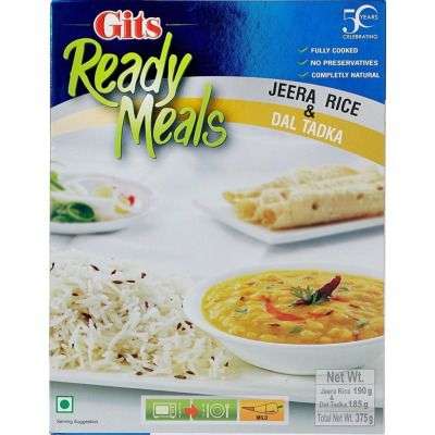 Buy Gits Ready to Eat Jeera Rice & Dal Tadka - Combo Meal