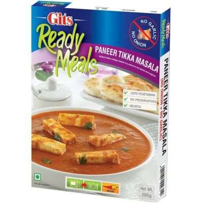 Gits Ready to Eat Paneer Tikka Masala, No Onion and Garlic