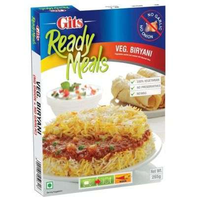 Buy Gits Ready to Eat Veg Biryani, No Onion and Garlic