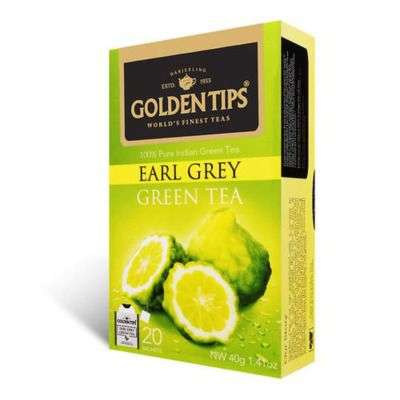 Golden Tips Earl Grey Green Envelope Tea